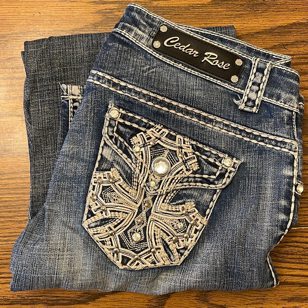Cedar Rose Bootcut Jeans